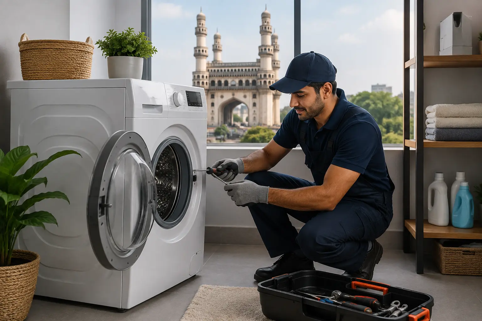 SM Techno Service Hyderabad's most trusted washing machine service center
